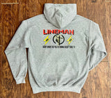 "Lineman" - Graphite Heather Adult Hoodie (2024)