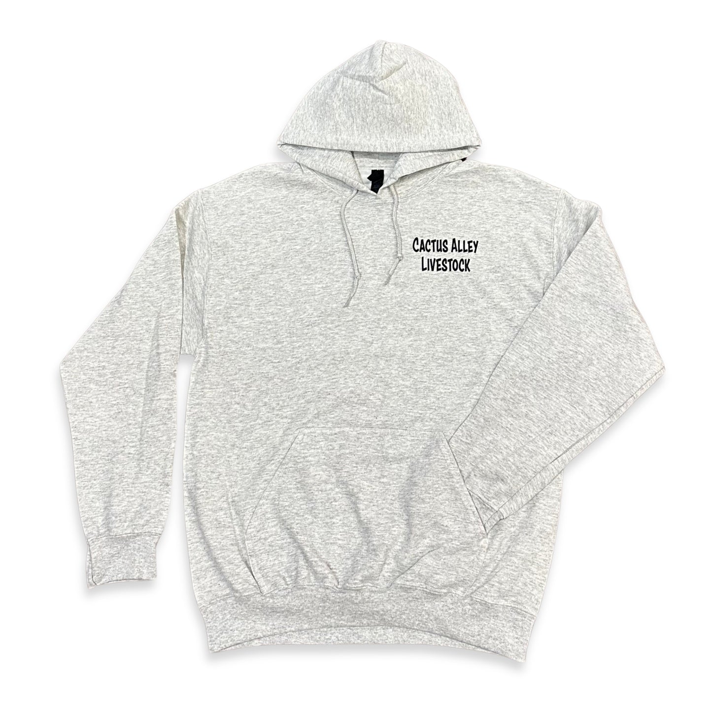 "Livestock" - Ash Grey Adult Hoodie (2025)