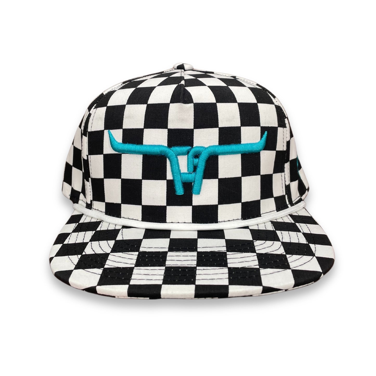 "CA Longhorn" Turquoise Puff - Finish Line, Snapback Cap