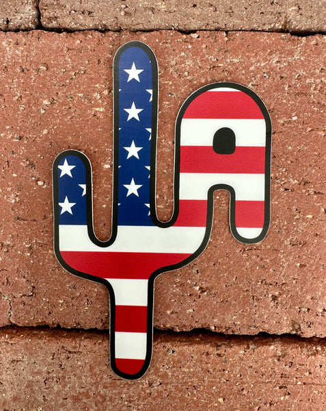 "Merica Cactus" - CA Sticker (2025)