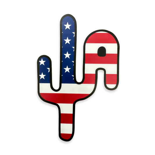 "Merica Cactus" - CA Sticker (2025)