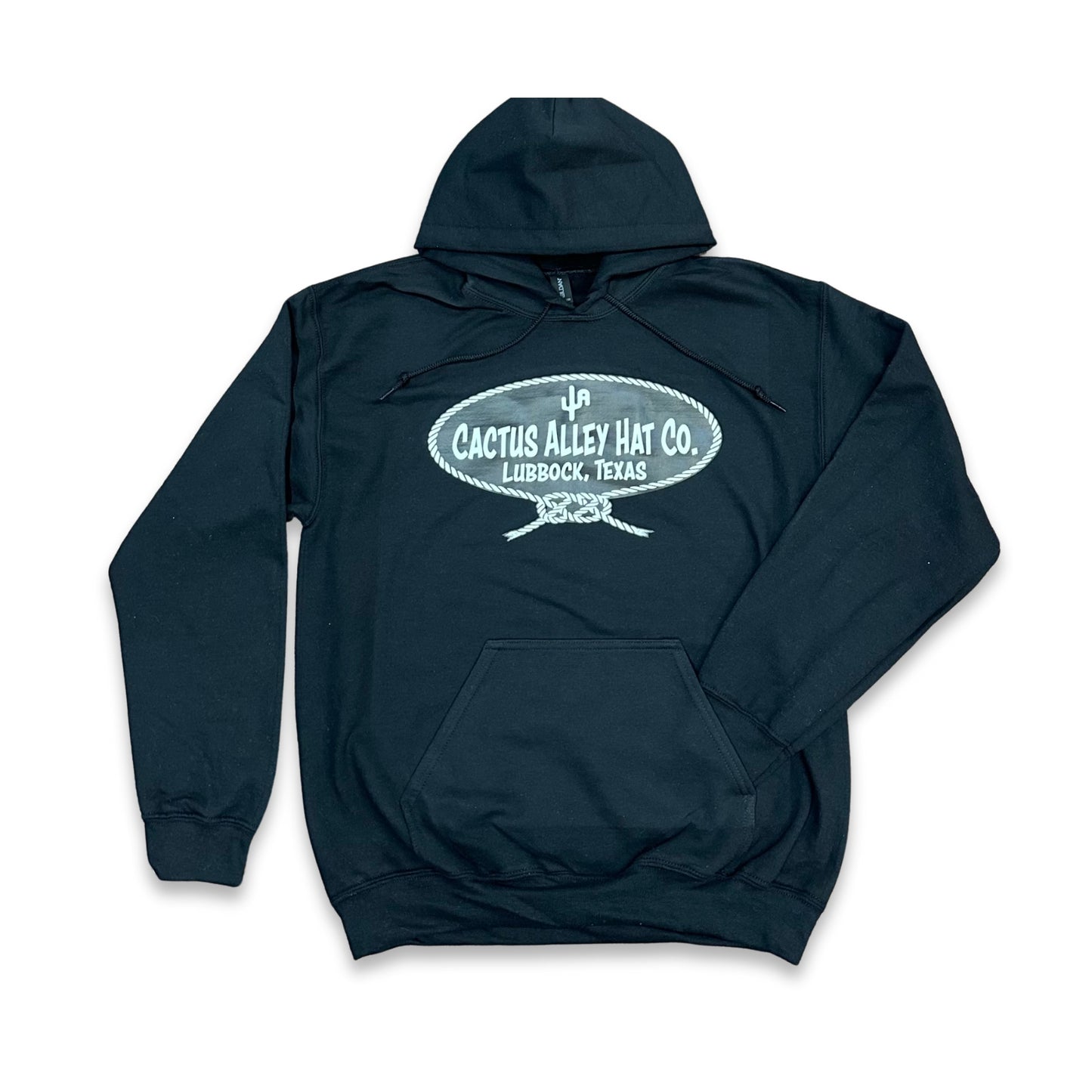 "Neck Rope-BLK" - Black Adult Hoodie (2025)