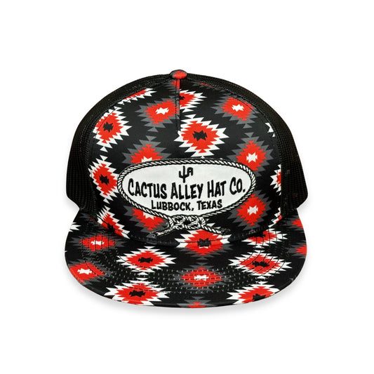 "Neck Rope" - CA Buddy Holly Aztec, Snapback Cap (2025)