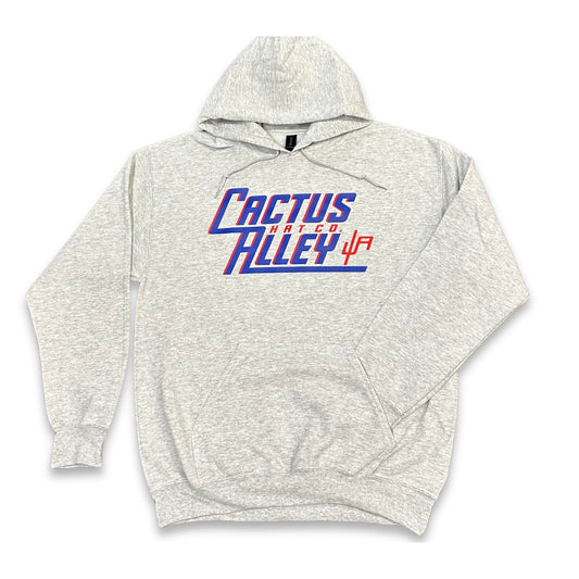 "New Retro" - Ash Grey Adult Hoodie (2025)