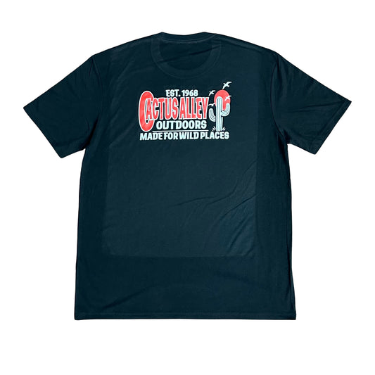 "Outdoors" - Black Adult Tee (2024)