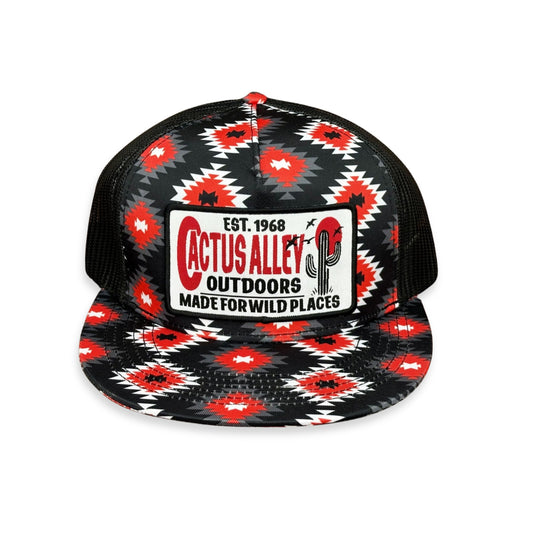 "Outdoors" - CA Buddy Holly Aztec, Snapback Cap (2024)
