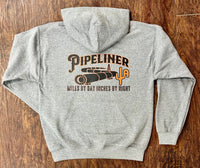 "Pipeliner" - Graphite Heather Adult Hoodie (2024)