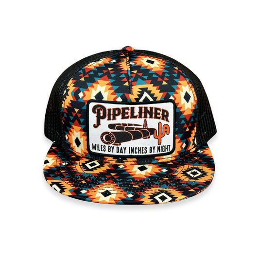 "Pipeliner" - CA Sunburst Aztec, Snapback Cap (2024)