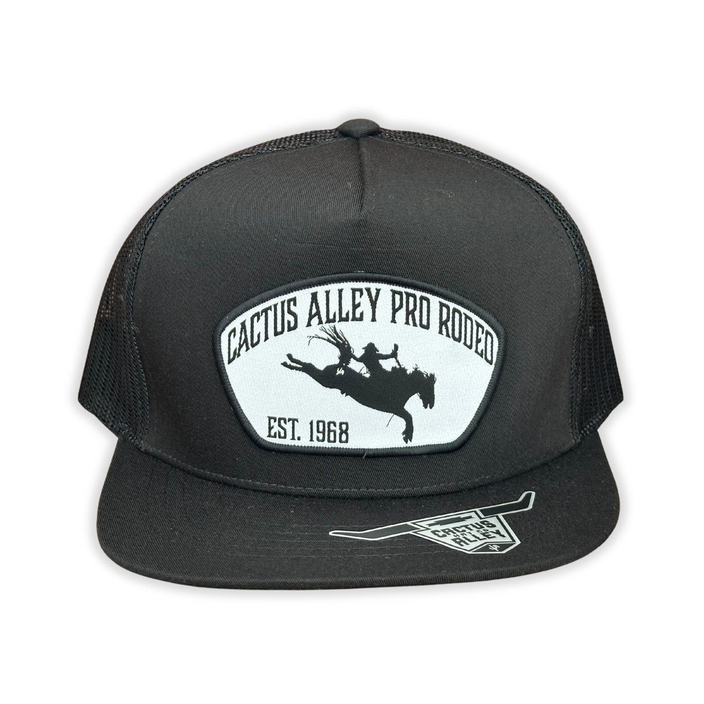 "Pro Rodeo" - YOUTH CA 6006 Black/ Black Mesh, Snapback Cap