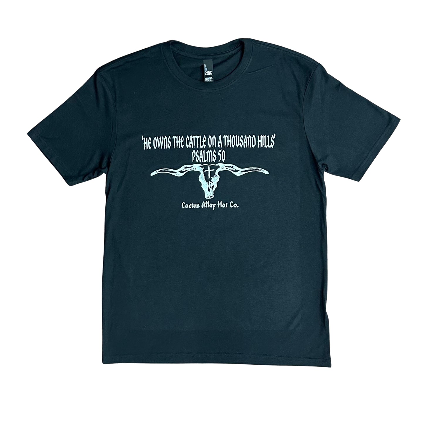 "Psalms 50" - Black Adult Tee (2024)