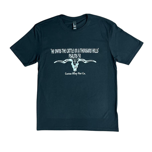 "Psalms 50" - Black Adult Tee (2024)