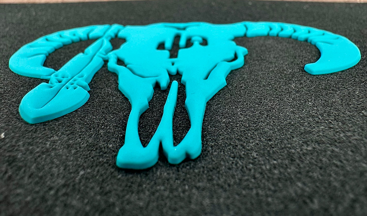 PVC112 (TRQ Hereford Skull PVC Rubber Patch)