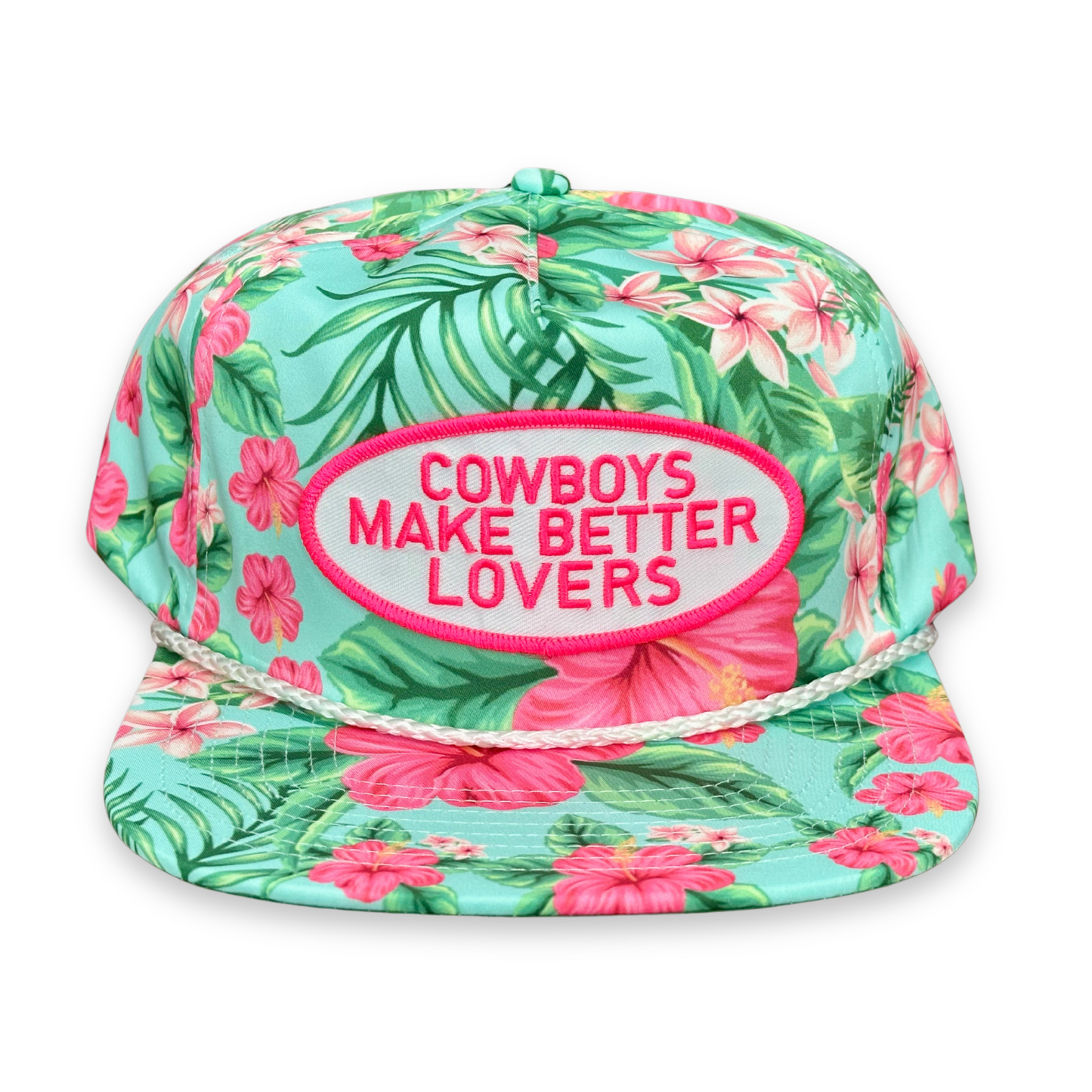 "PW Better Lovers" - CA Mint Floral, Snap Back Cap (2025)