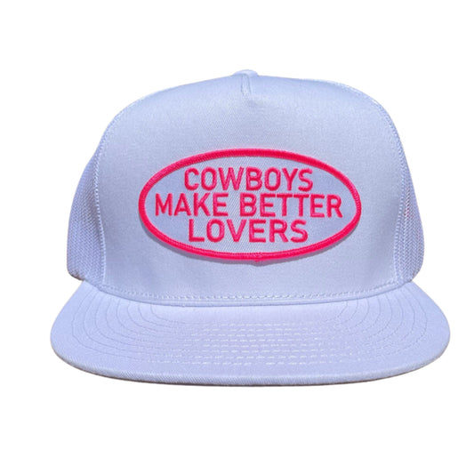 "PW Better Lovers”- 6006 White/ White Mesh, Snapback Cap (WESA JAN 2024)