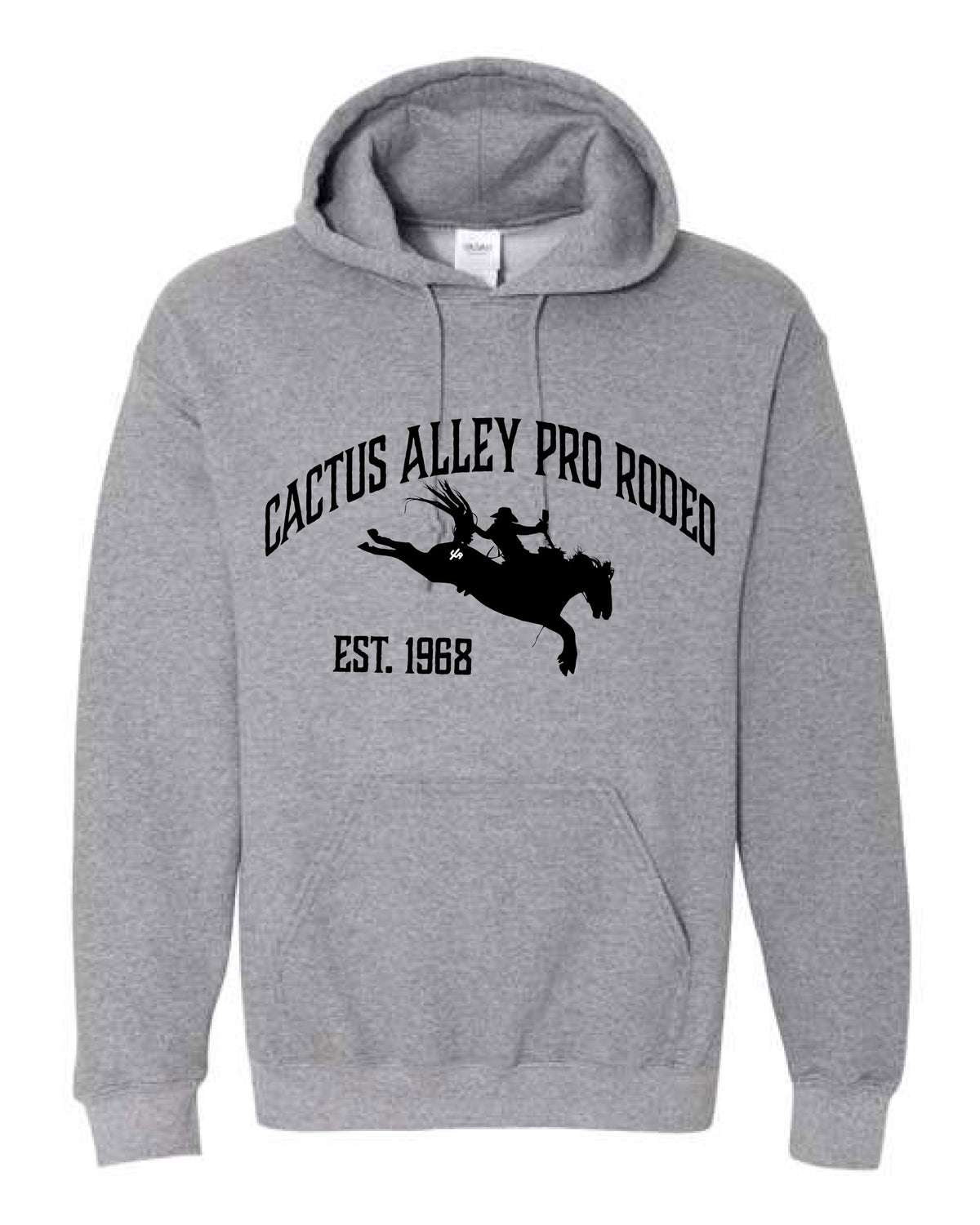 "Pro Rodeo" - Graphite Adult Hoodie