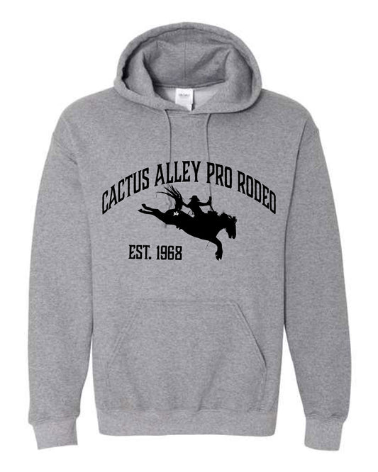 "Pro Rodeo" - Graphite Adult Hoodie