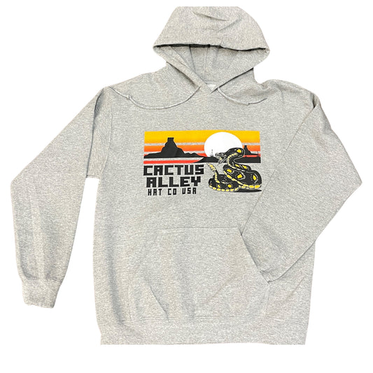 "Rattlesnake" - Sport Grey Adult Hoodie (WESA JAN 2024)