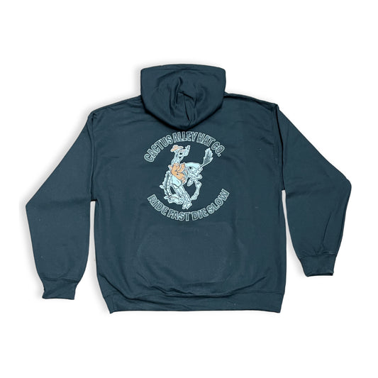 "Ride Fast Die Slow" - Black Adult Hoodie (2024)