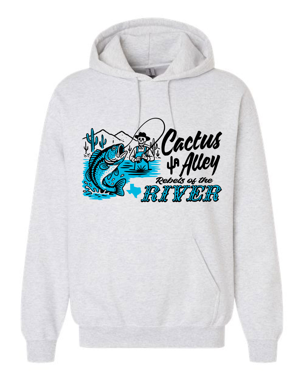 "Rebels" - Ash Grey Adult Hoodie