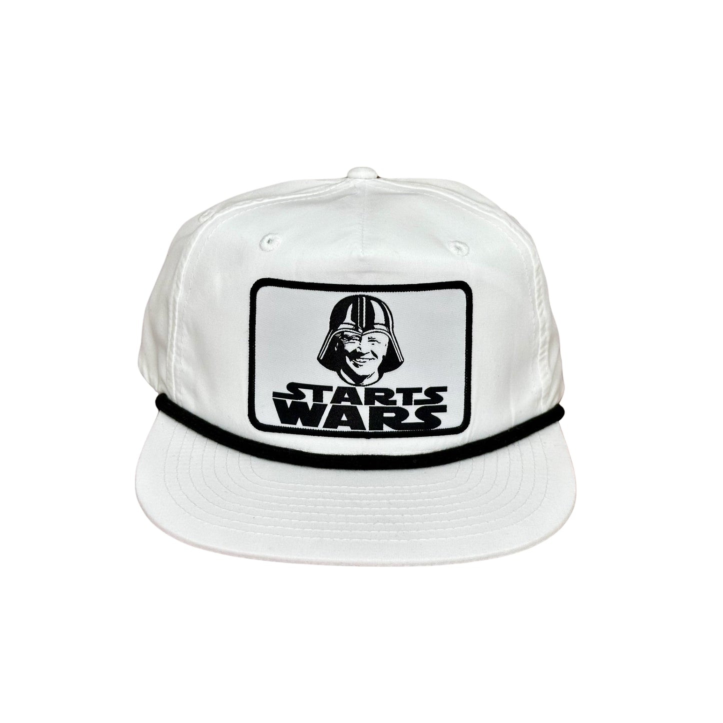"Starts Wars" - CA256 White/ Black Rope, Snapback Cap (2024)