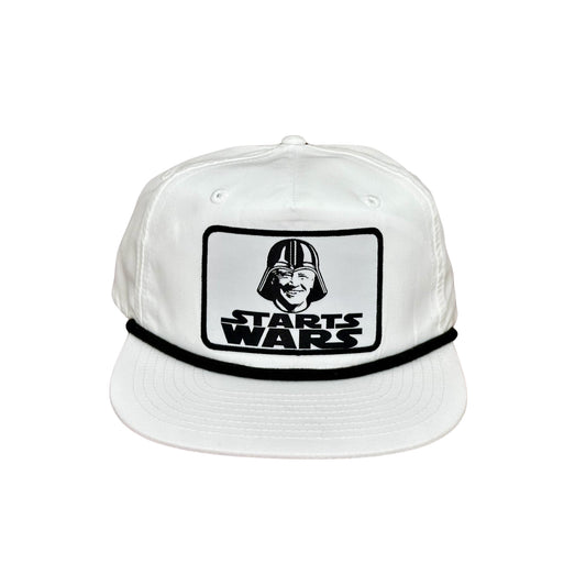"Starts Wars" - CA256 White/ Black Rope, Snapback Cap (2024)