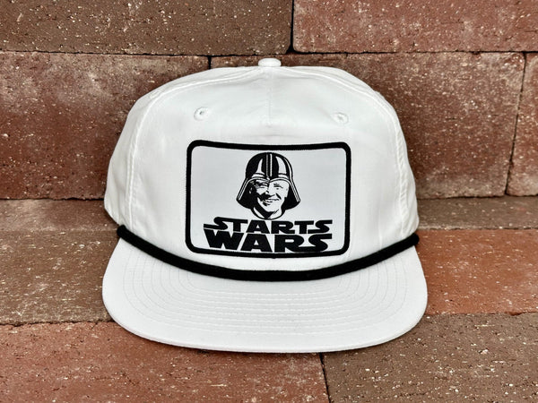 "Starts Wars" - CA256 White/ Black Rope, Snapback Cap (2024)