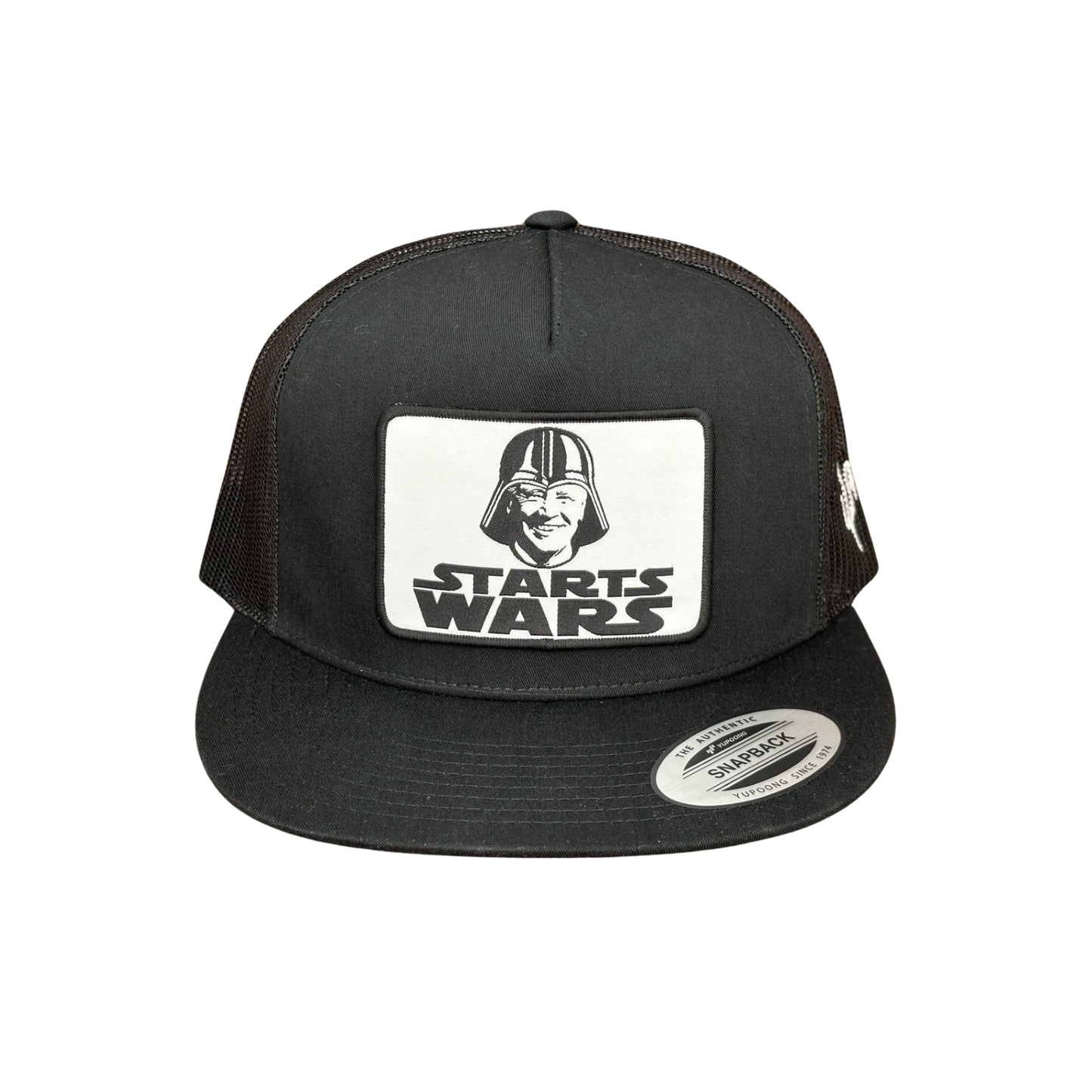 "Starts Wars" - CA 6006 Black/ Black Mesh, Snapback Cap (2024)