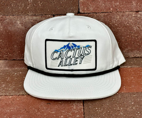 "The Stones" - CA256 White/Black Rope, Snapback Cap (2024)