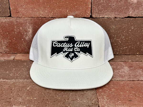 "T-Bird" - 6006 White/ White Mesh, Snapback Cap (2024)