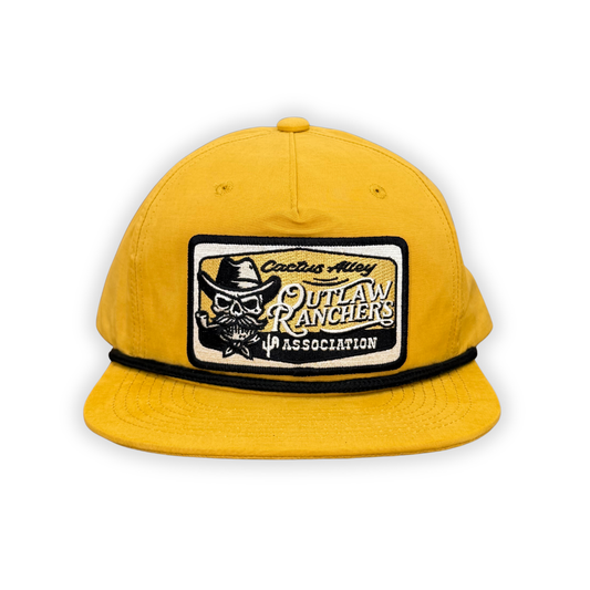 "Tan Rancher" - Biscuit/Black Rope, Snapback Cap
