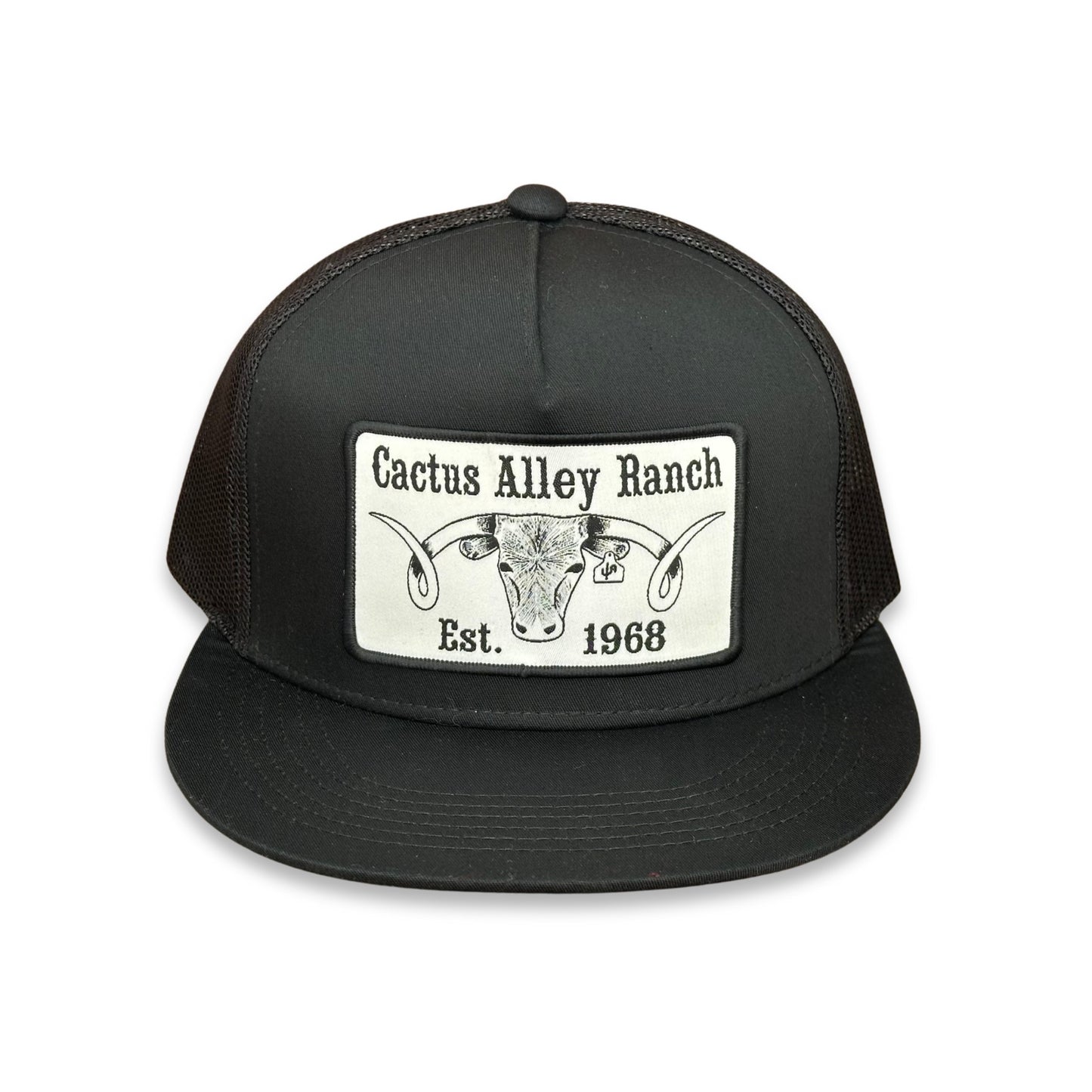 "The Big Curl" - 6006 Black/ Black Mesh, Snapback Cap (2025)