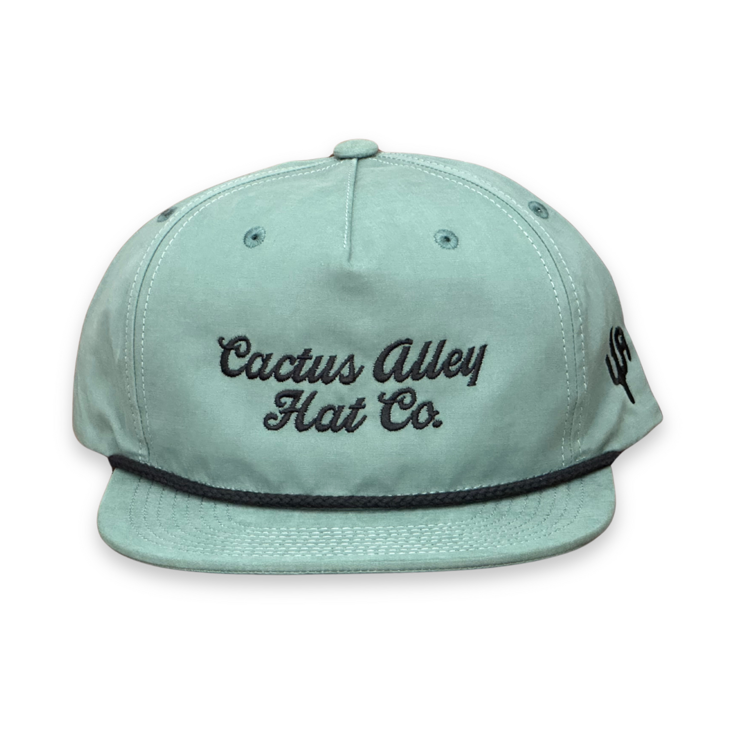 "The Original" - Teal/Black Rope, Snapback Cap (2025)