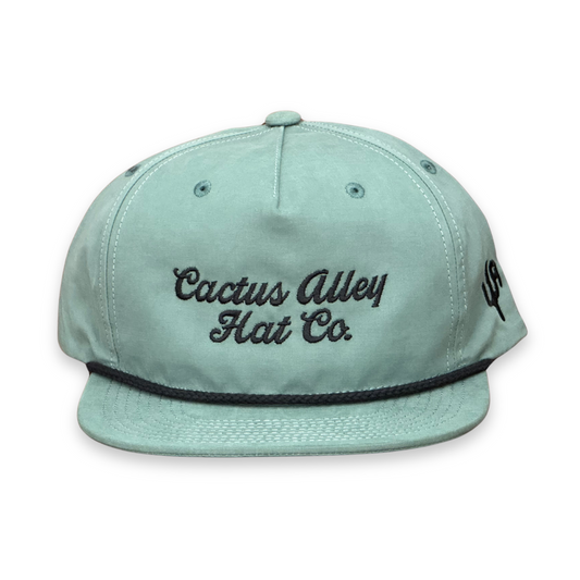 "The Original" - Teal/Black Rope, Snapback Cap (2025)