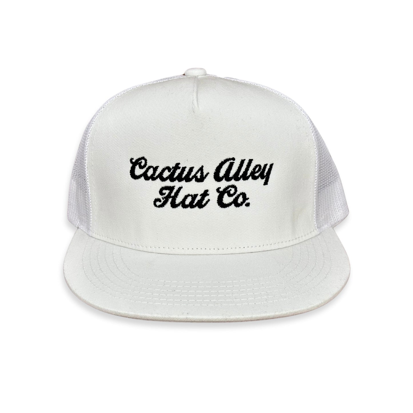 "The Original" - 6006 White/ White Mesh, Snapback Cap (2024)