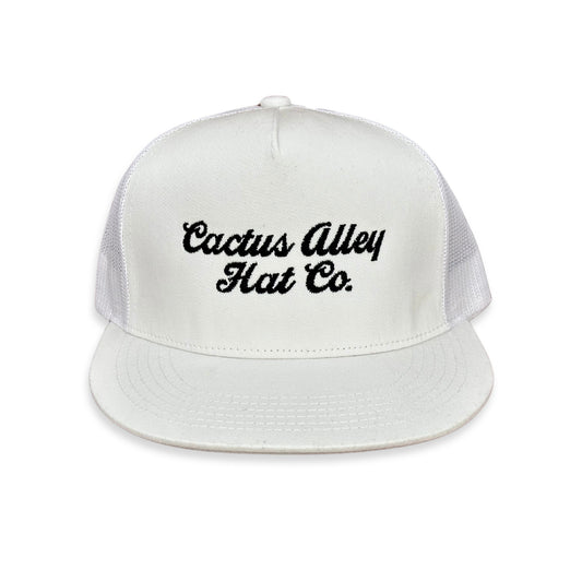 "The Original" - 6006 White/ White Mesh, Snapback Cap (2024)