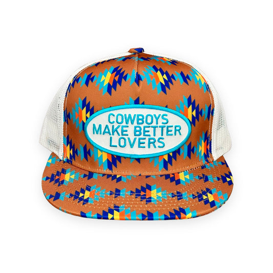 "TRQW Better Lovers" - CA Dirty Sancho Aztec/White Mesh, Snapback Cap (2025)