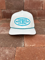 "TRQ Better Lovers" - CA 5054 Purple and Turquoise Rope, Snapback Cap (WESA JAN 2024)