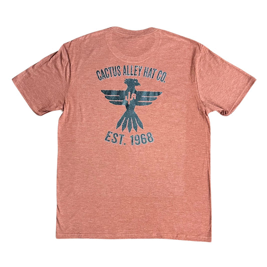 "Walking Bird" - Heathered Russett Adult Tee (2024)