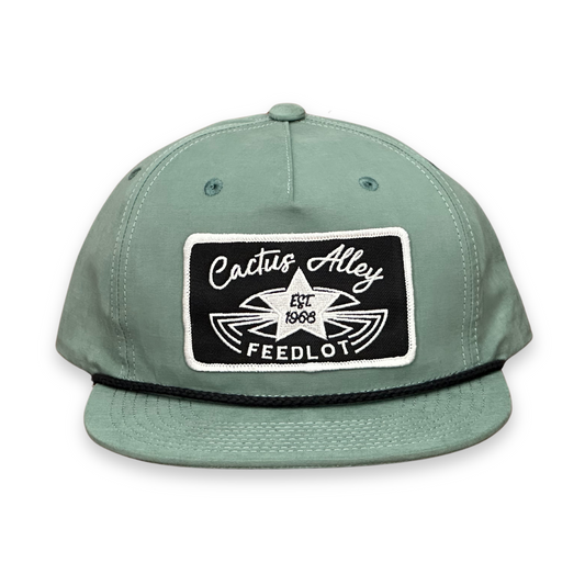 "Waylon" - Teal/Black Rope, Snapback Cap (2025)