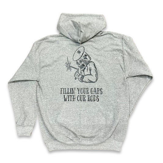 "Welder" - Graphite Heather Adult Hoodie (2025)