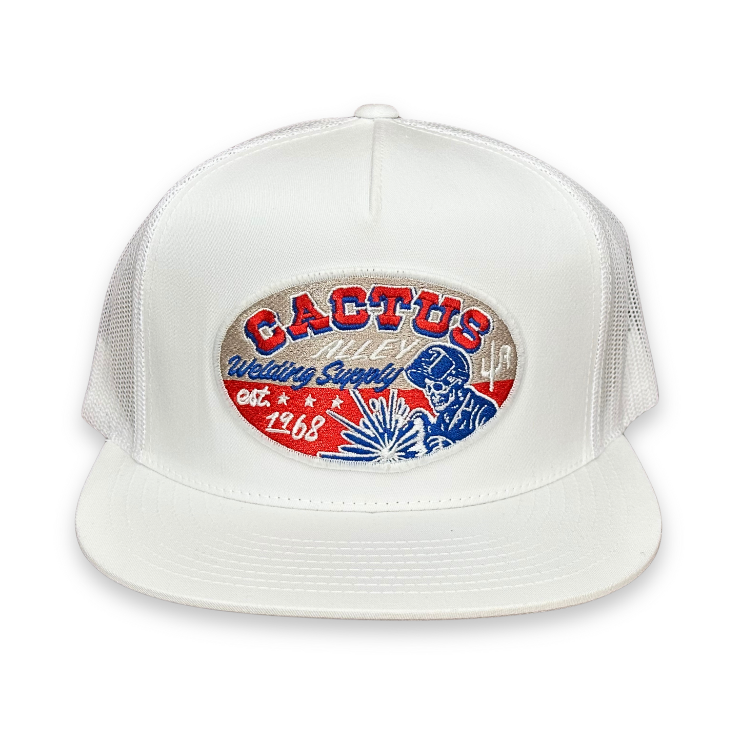 "Welding Supply" - 6006 White/ White Mesh, Snapback Cap (2025)