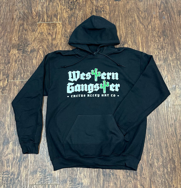 "Western Gangster" - Black Adult Hoodie (2025)