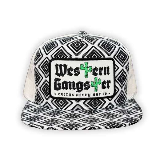 "Western Gangster" - Youth CA Roscoe Aztec, Snapback Cap