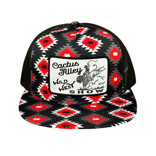 "Wild West Show" - CA Buddy Holly Aztec, Snapback Cap (2024)
