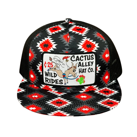 "Wild Rides" - CA Buddy Holly Aztec, Snapback Cap (2024)