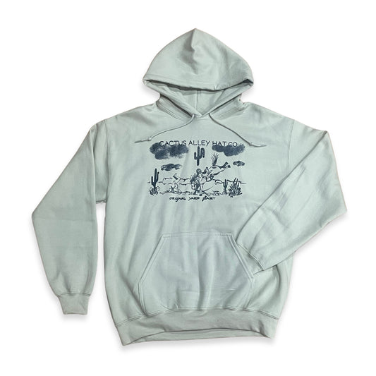 "Yard Dart" - Sand Adult Hoodie (WESA JAN 2024)