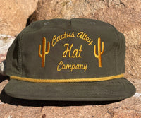 "The Cactus" - Green/Yellow Snapback Cap (2024)