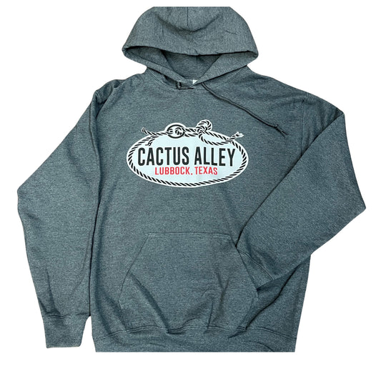"Flank Rope" - Dark Heather Adult Hoodie (WESA JAN 2024)