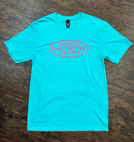 Hot Pink "Better Lovers" - Aqua Heather Adult Tee (WESA JAN 2024)