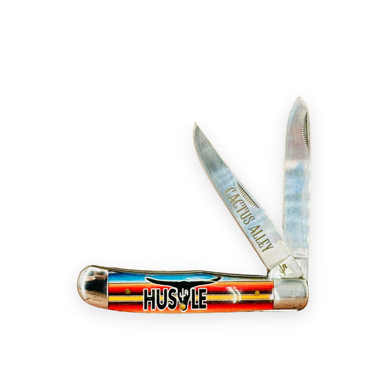 "Hustle" - Cactus Alley Hat Co Trapper Knife (2024)